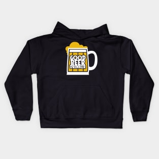 Good Beer Drinker Kids Hoodie